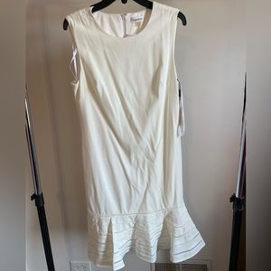 White Calvin Klein Dress Sizs 12